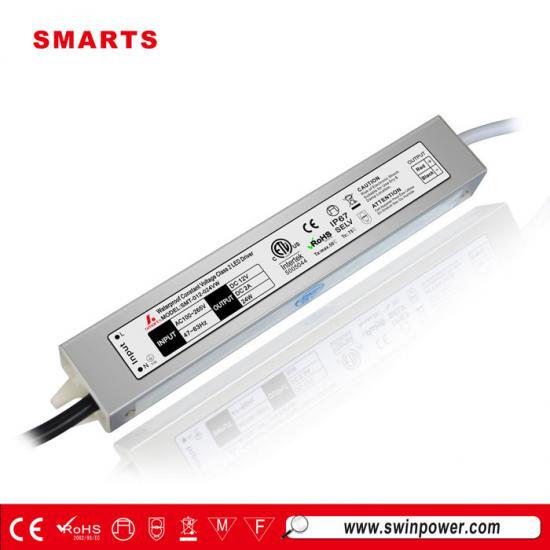 Transformateur LED 24W 12 Volts DC IP67