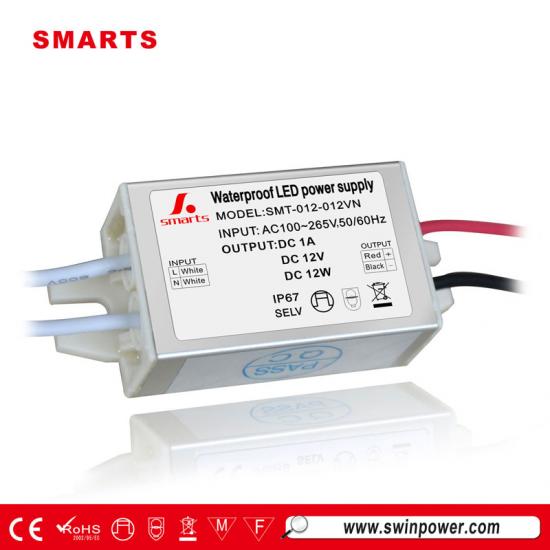 Led lighting transformer 12v 1a 12w led dc power supply,Led