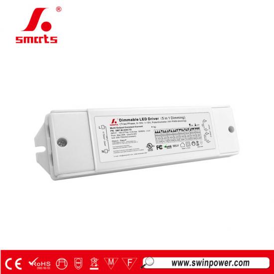 20w Triac&0-10V dimmable Selectable Output Current LED Driver