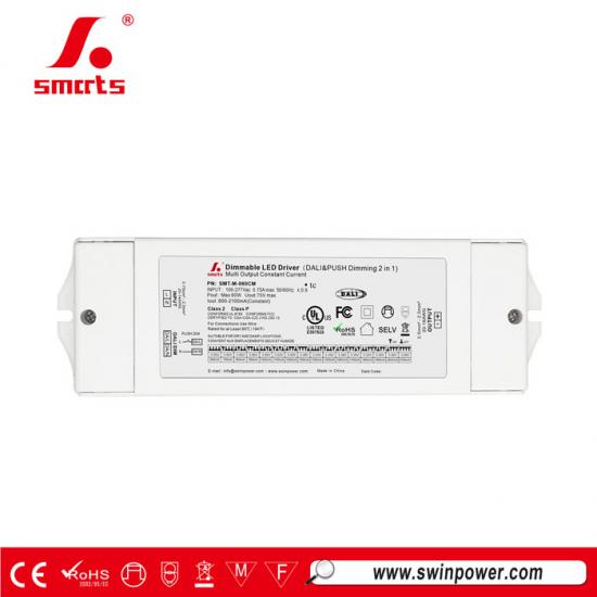 60w dali dimmable Output Current Selectable LED Driver