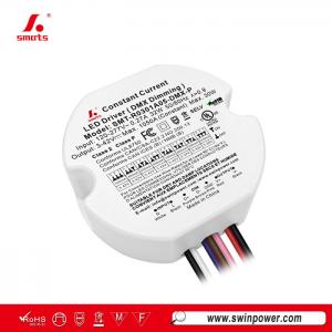 30W DMX512 Dimmable Constant Current Round LED Driver for DMX Rigs -Swin Power