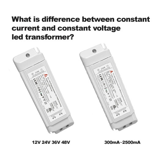 What is difference between constant current and constant voltage led transformer?