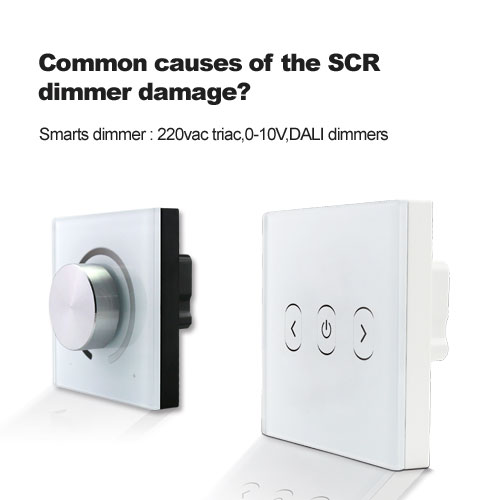 Common causes of the SCR dimmer damage?