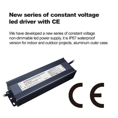 New series of constant voltage led driver with CE