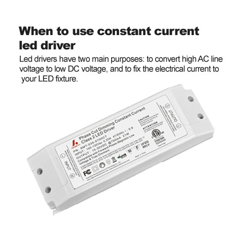 When to use constant current led driver?