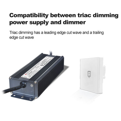 Compatibility between triac dimming power supply and dimmer
