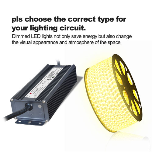 pls choose the correct type for your lighting circuit
