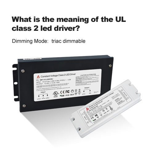 What is the meaning of the UL class 2 led driver?