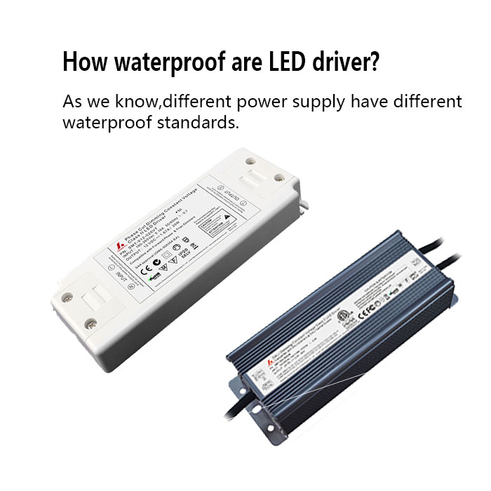 How waterproof are LED driver?