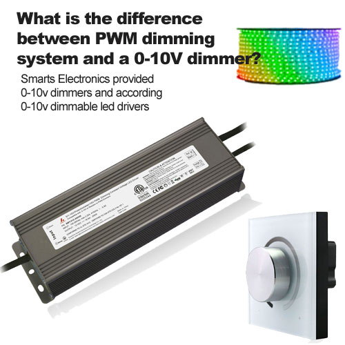 What is the difference between PWM dimming system and a 0-10V dimmer?