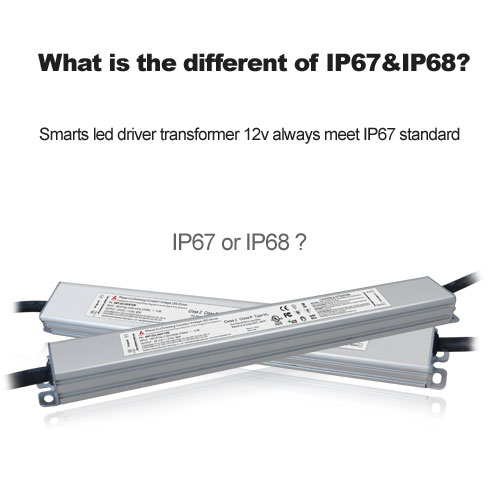 What is the different of IP67 and IP68?