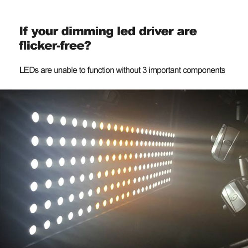 If your dimming led driver are flicker-free?
