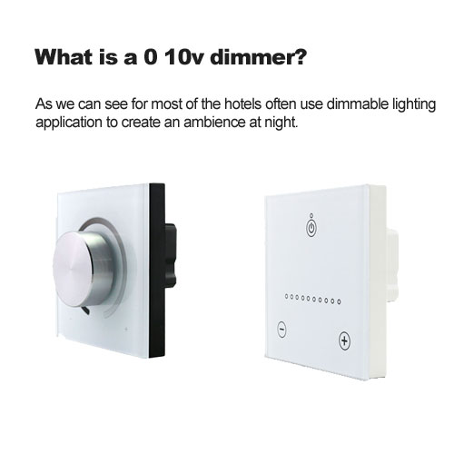 What is a 0 10v dimmer?