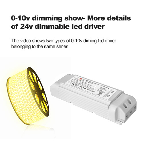 0-10v dimming show- More details of 24v dimmable led driver