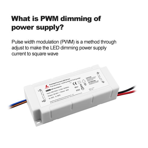 What is PWM dimming of power supply?