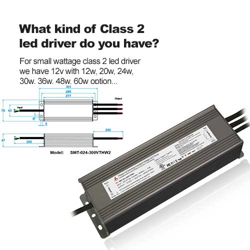 What kind of Class 2 led driver do you have?