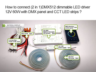 What is (2 in 1)DMX512 dimmable LED driver ?