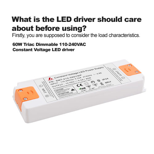 What is the LED driver should care about before using?